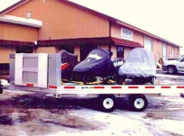 Open Motorcycle/Snowmobile Toy Haulers - SNOW 4A