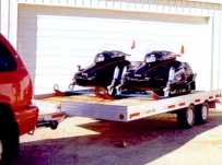 Open Motorcycle/Snowmobile Toy Haulers - SNOW 6A